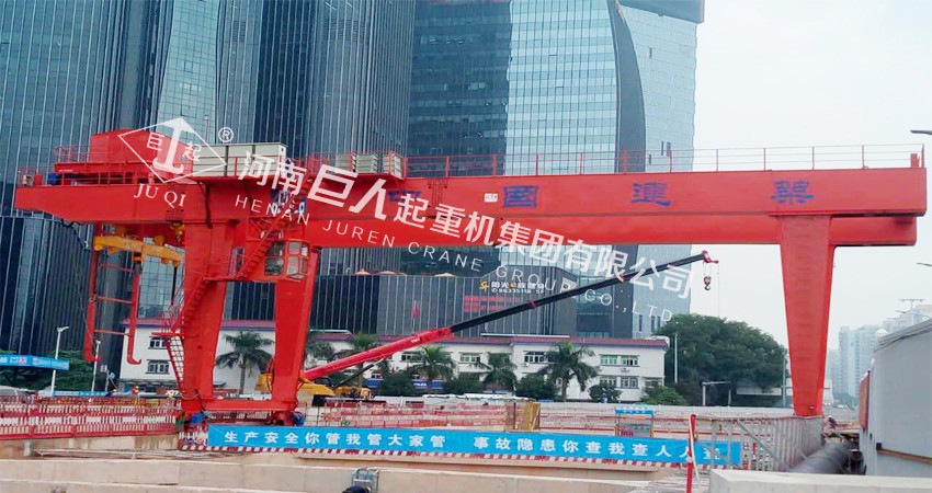 中国建业——MG45T地铁出渣门式起重机
